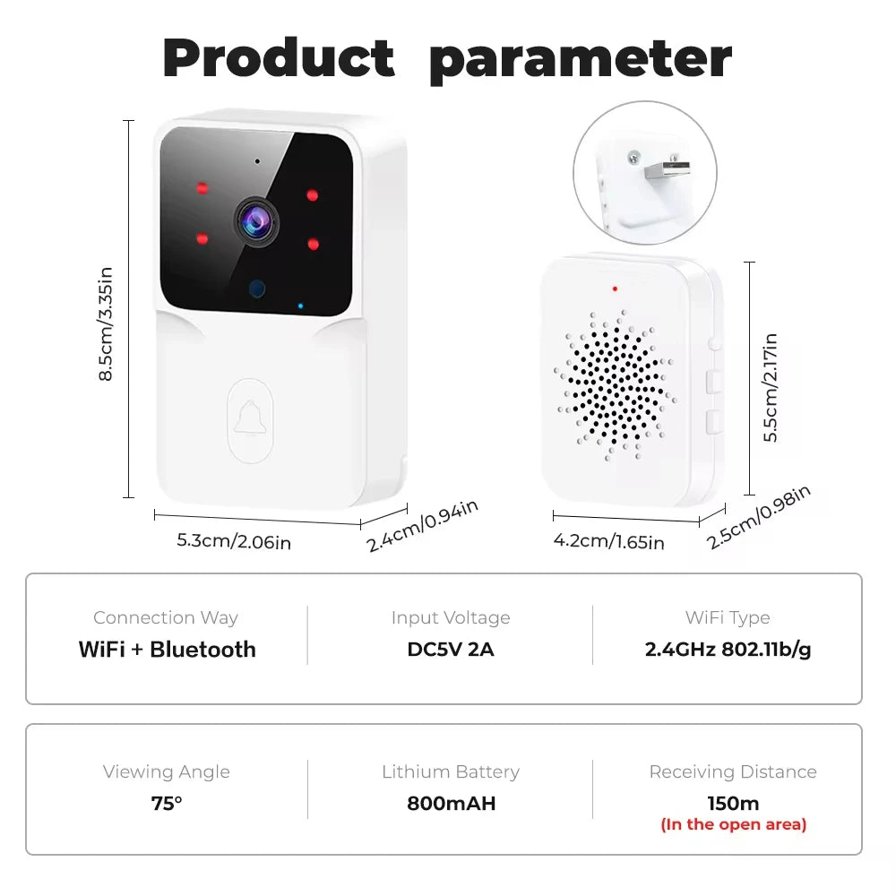 Timbre Inteligente WiFi HD