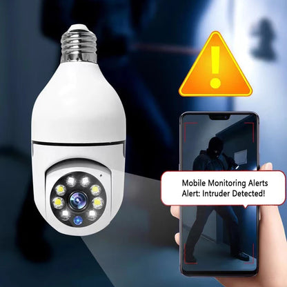 Cámara Bombilla Seguridad WiFi HD
