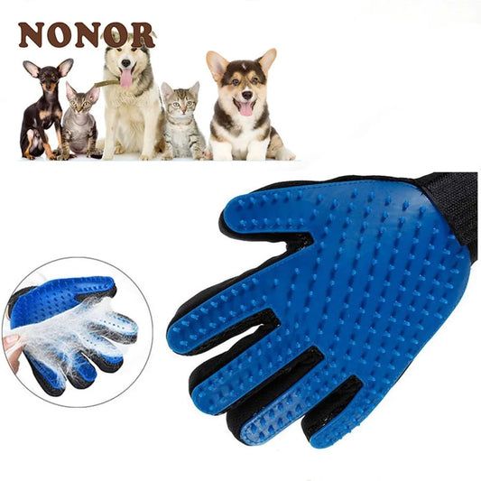 Guantes para peinar mascotas