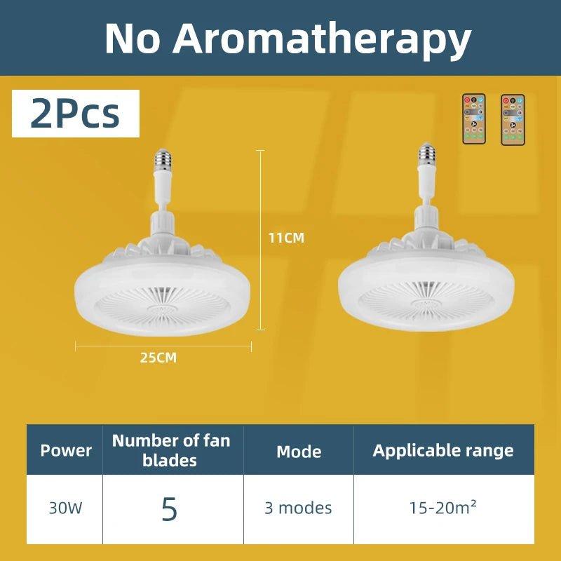 Ventilador Inteligente de Techo con Luz