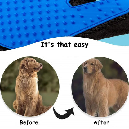 Guantes para peinar mascotas