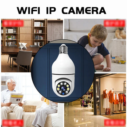 Cámara Bombilla Seguridad WiFi HD