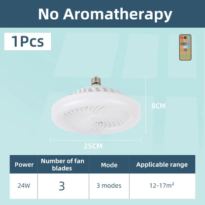 Ventilador Inteligente de Techo con Luz
