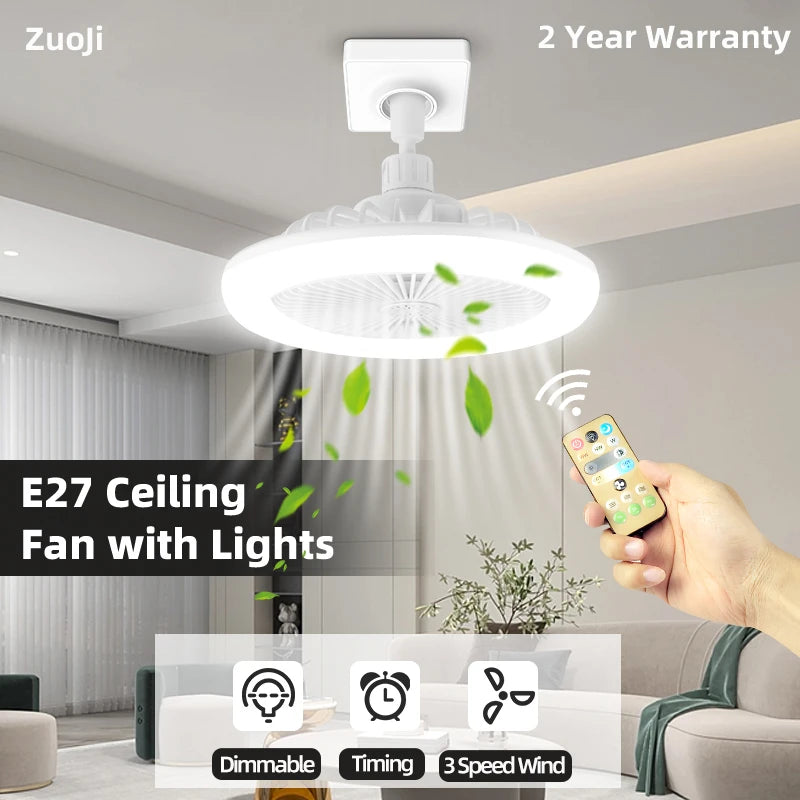 Ventilador Inteligente de Techo con Luz