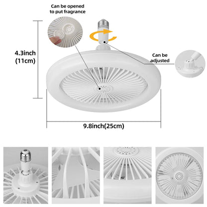Ventilador Inteligente de Techo con Luz