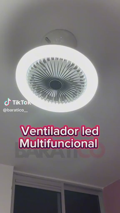 Ventilador Inteligente de Techo con Luz